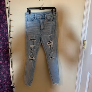 American Eagle Skinny Ripped Jeans